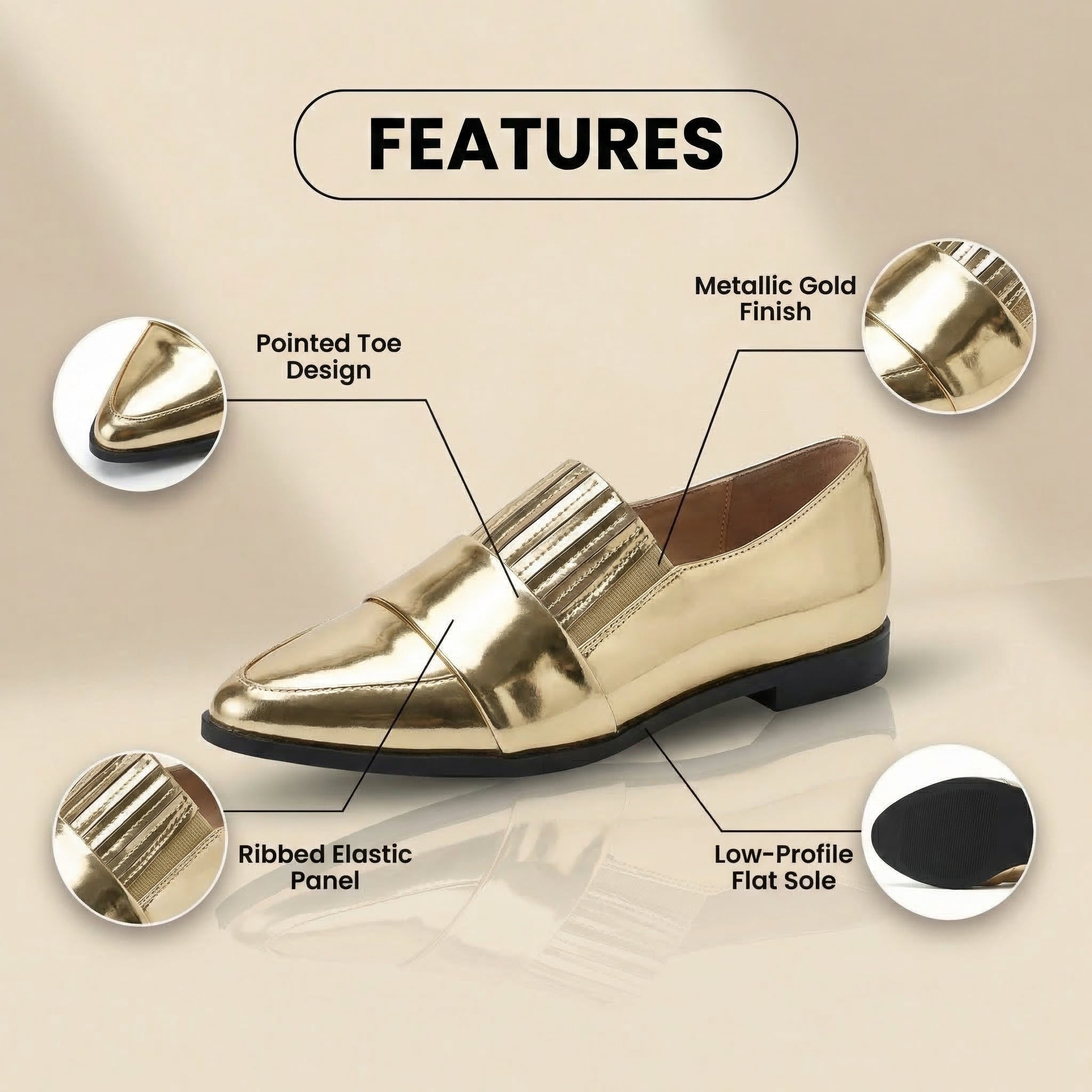 Sierlijke Orthopedische Schoenen voor Moderne Look