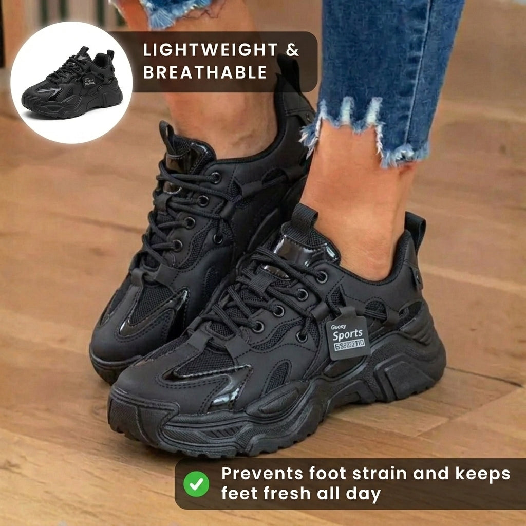 Chique Orthopedische Sneakers met Uniek Ontwerp