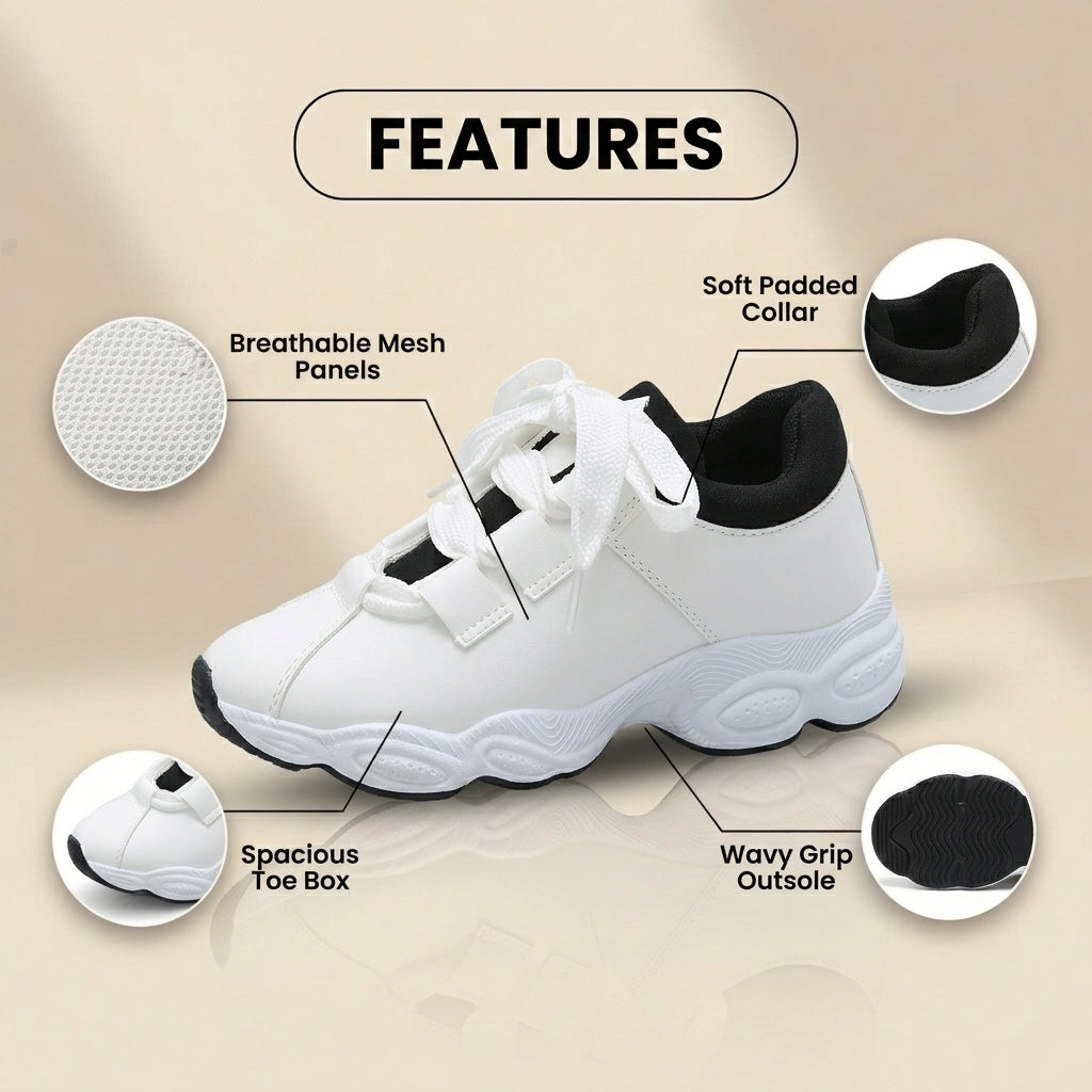 Elegante Orthopedische Sneakers voor Elke Stap