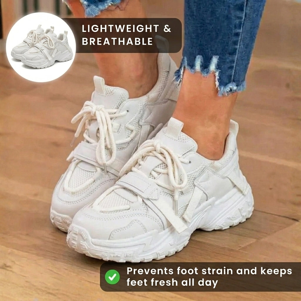 Sierlijke Orthopedische Sneakers voor Moderne Look