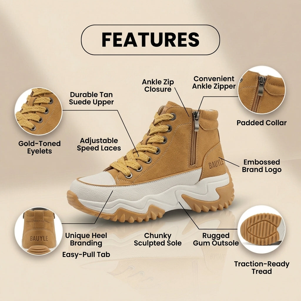 Sierlijke Orthopedische Sneakers voor Moderne Look