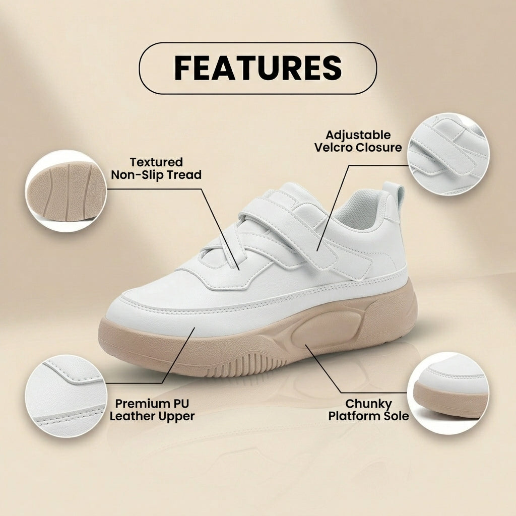 Comfortabele Orthopedische Sneakers voor Dagelijks Gebruik