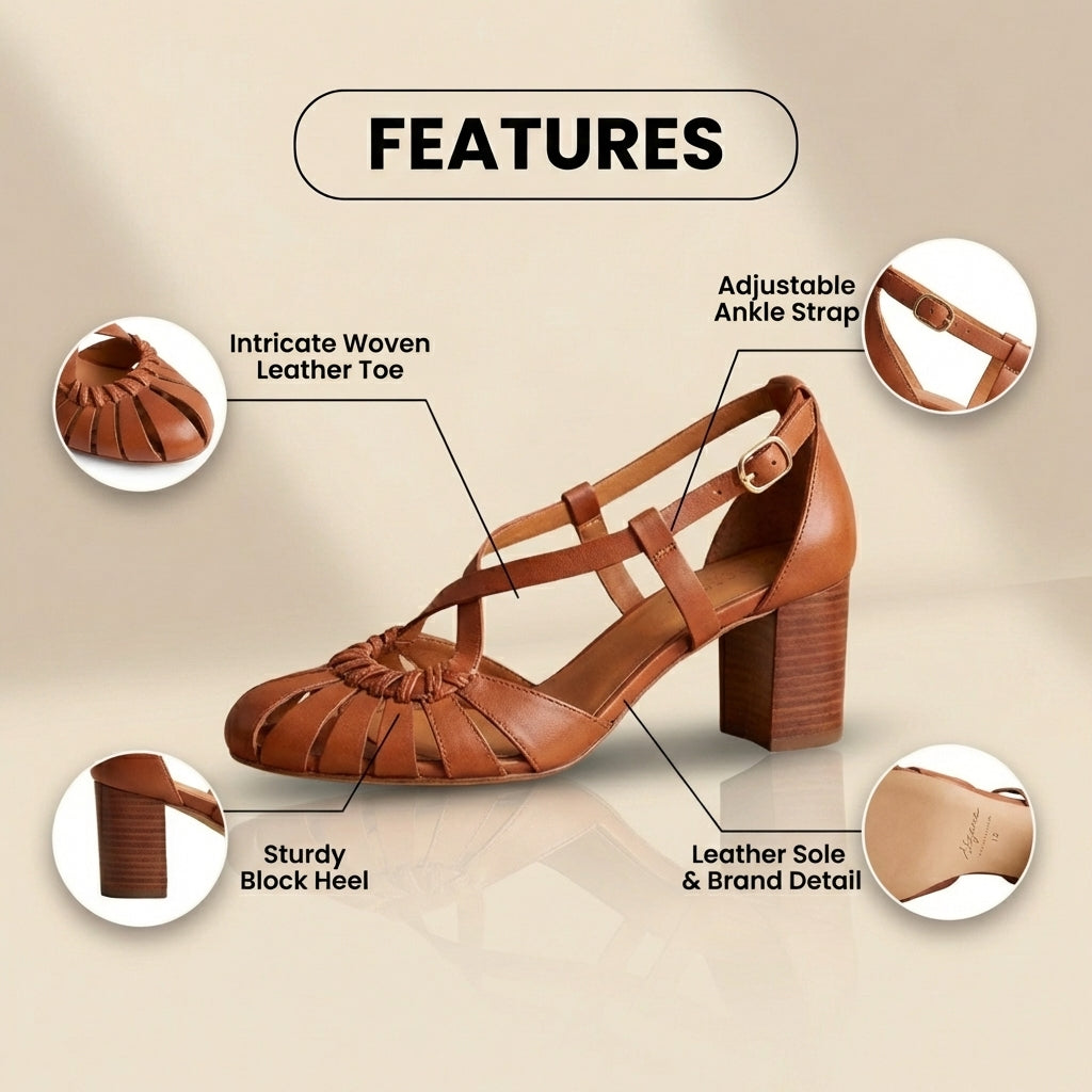 Chique Orthopedische Schoenen met Uniek Ontwerp