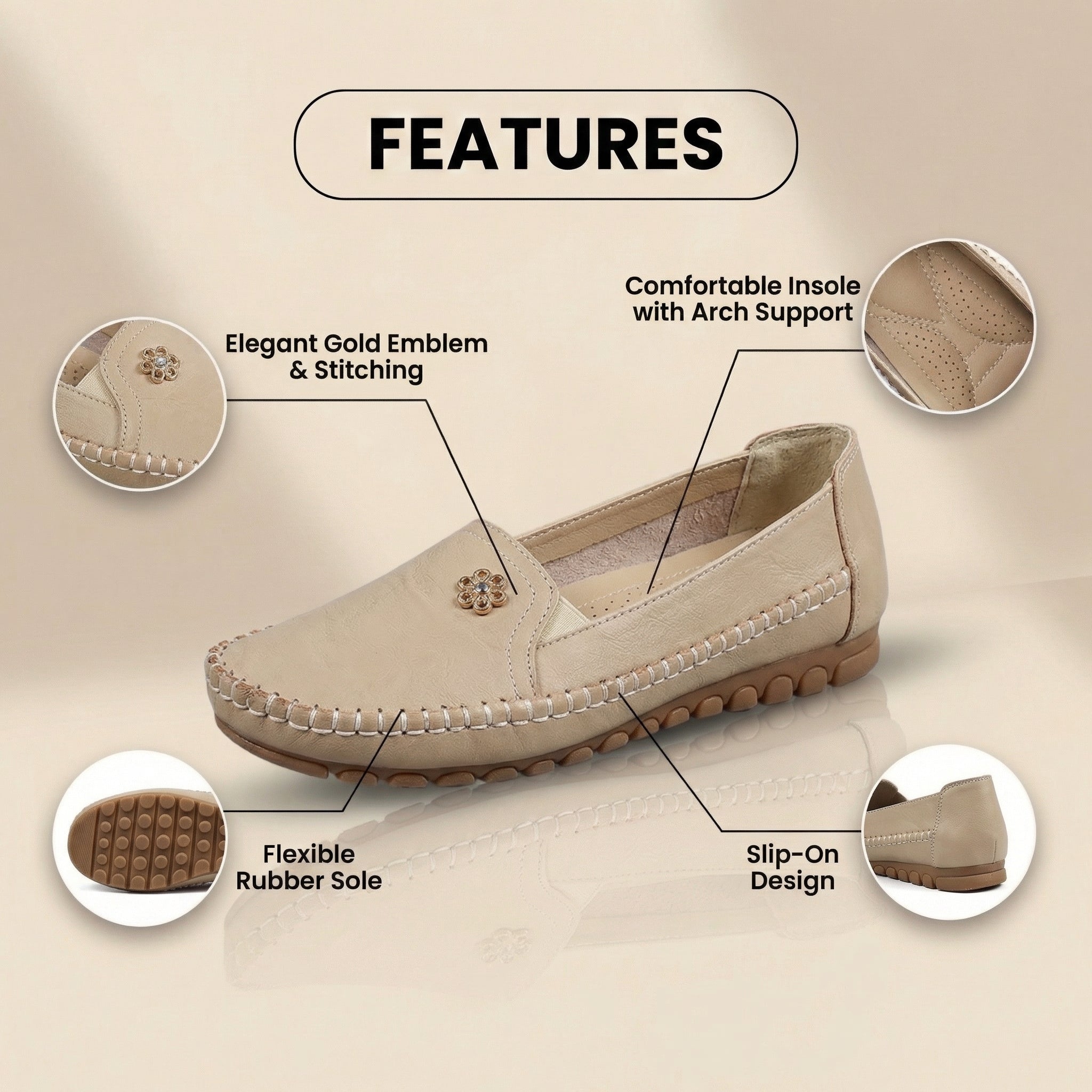 Elegante Orthopedische Schoenen voor Elke Stap