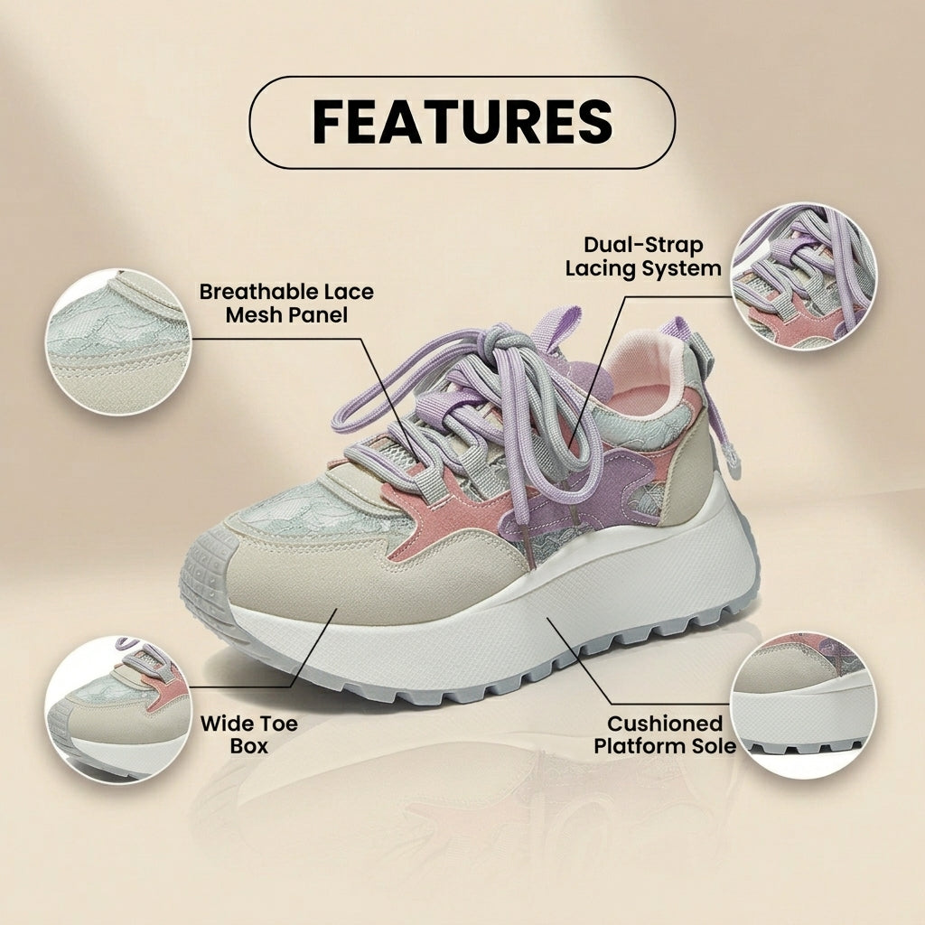 Chique Orthopedische Schoenen met Uniek Ontwerp