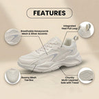 Chique Orthopedische Sneakers met Uniek Ontwerp