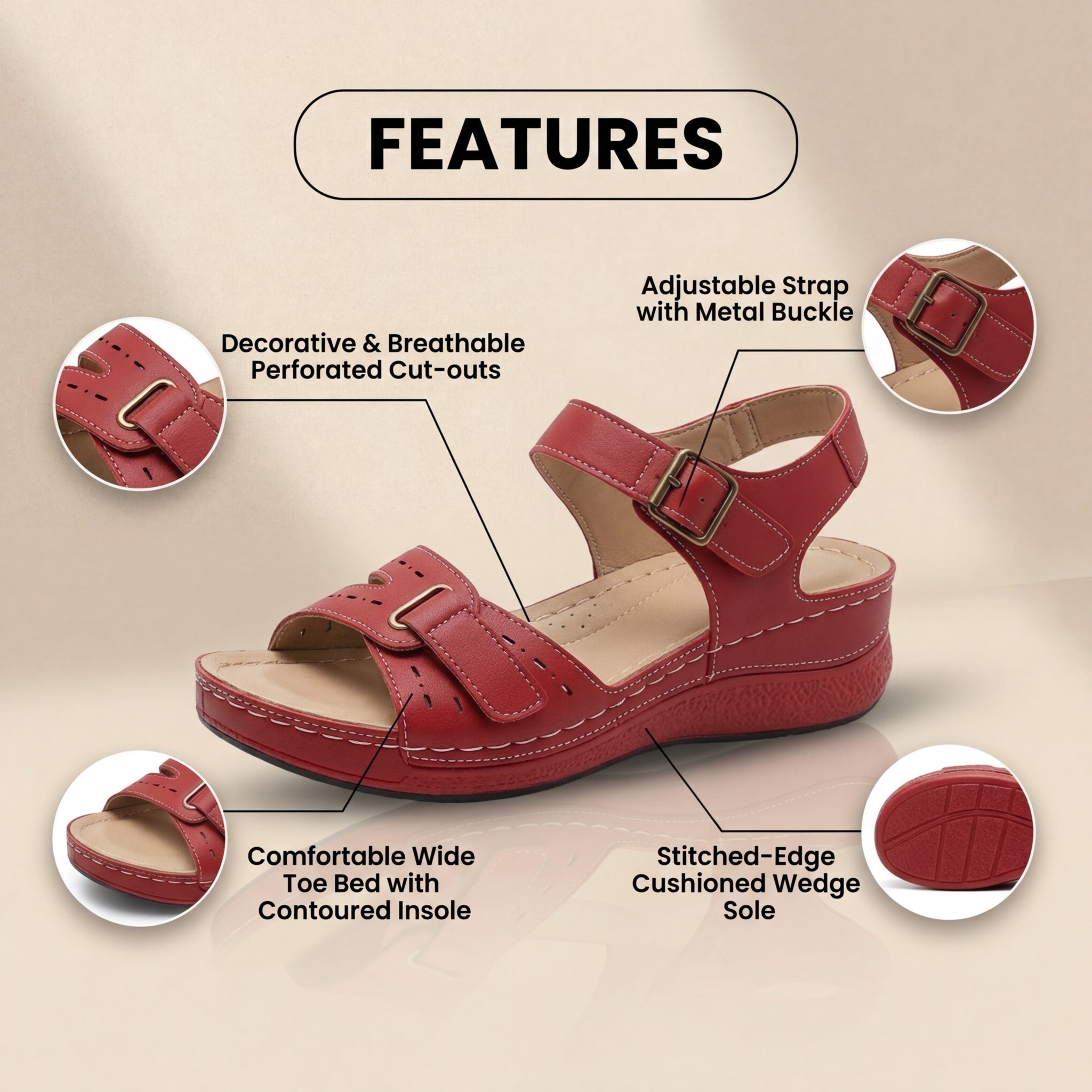 Klassieke Orthopedische Schoenen met Tijdloze Stijl