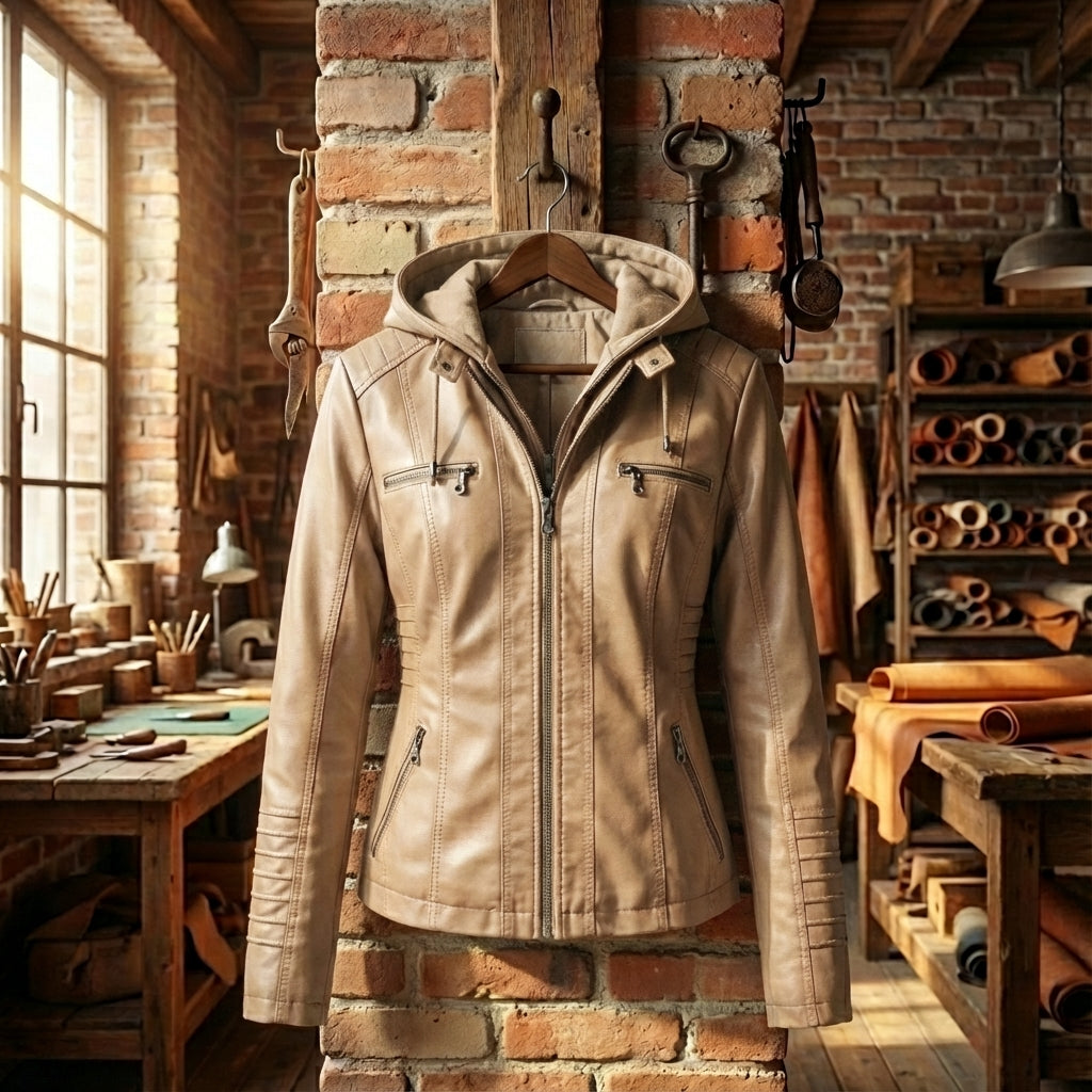 Nicoletta® | Jacke aus Echtem Leder