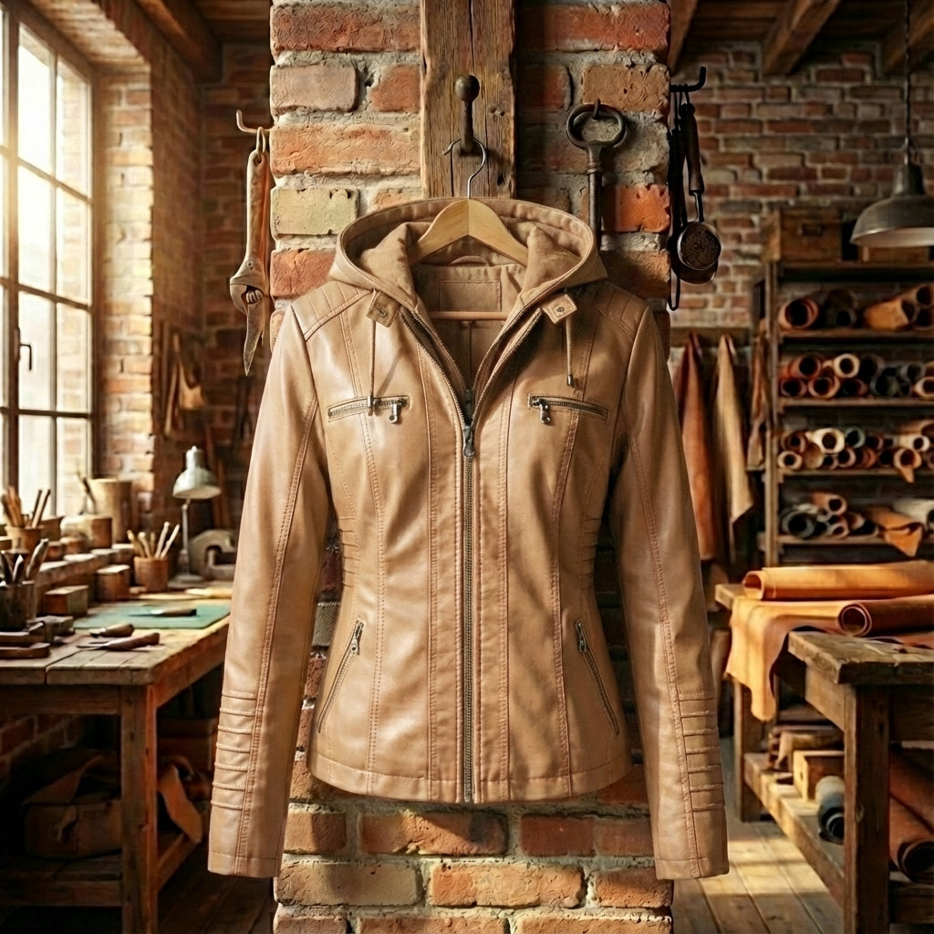 Nicoletta® | Jacke aus Echtem Leder