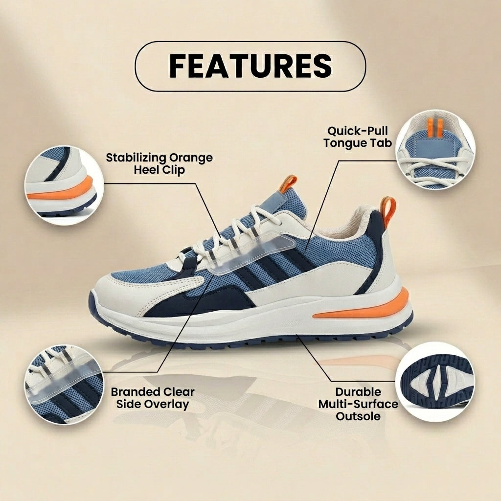 Elegante Orthopedische Sneakers voor Elke Stap