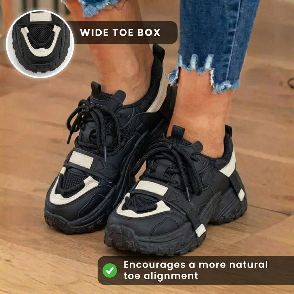 Sierlijke Orthopedische Sneakers voor Moderne Look