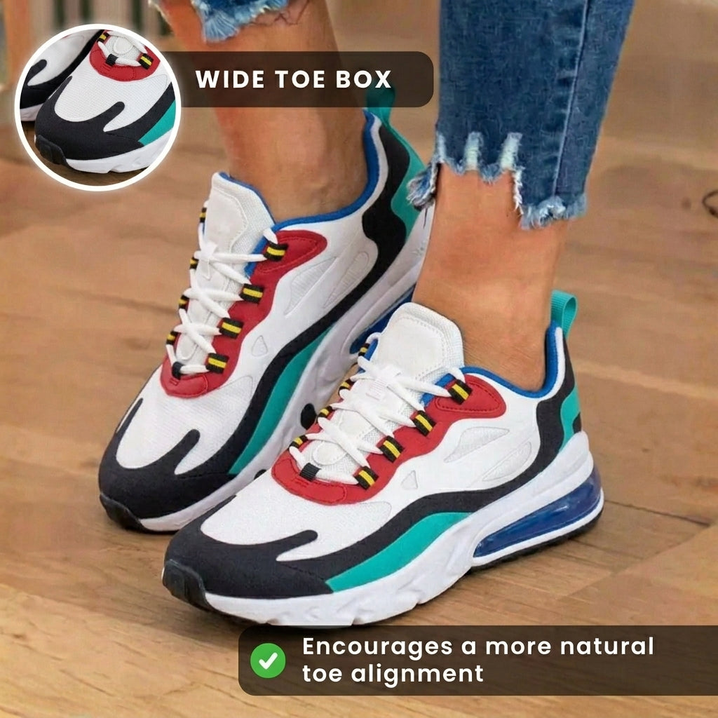 Chique Orthopedische Sneakers met Uniek Ontwerp