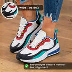 Chique Orthopedische Sneakers met Uniek Ontwerp
