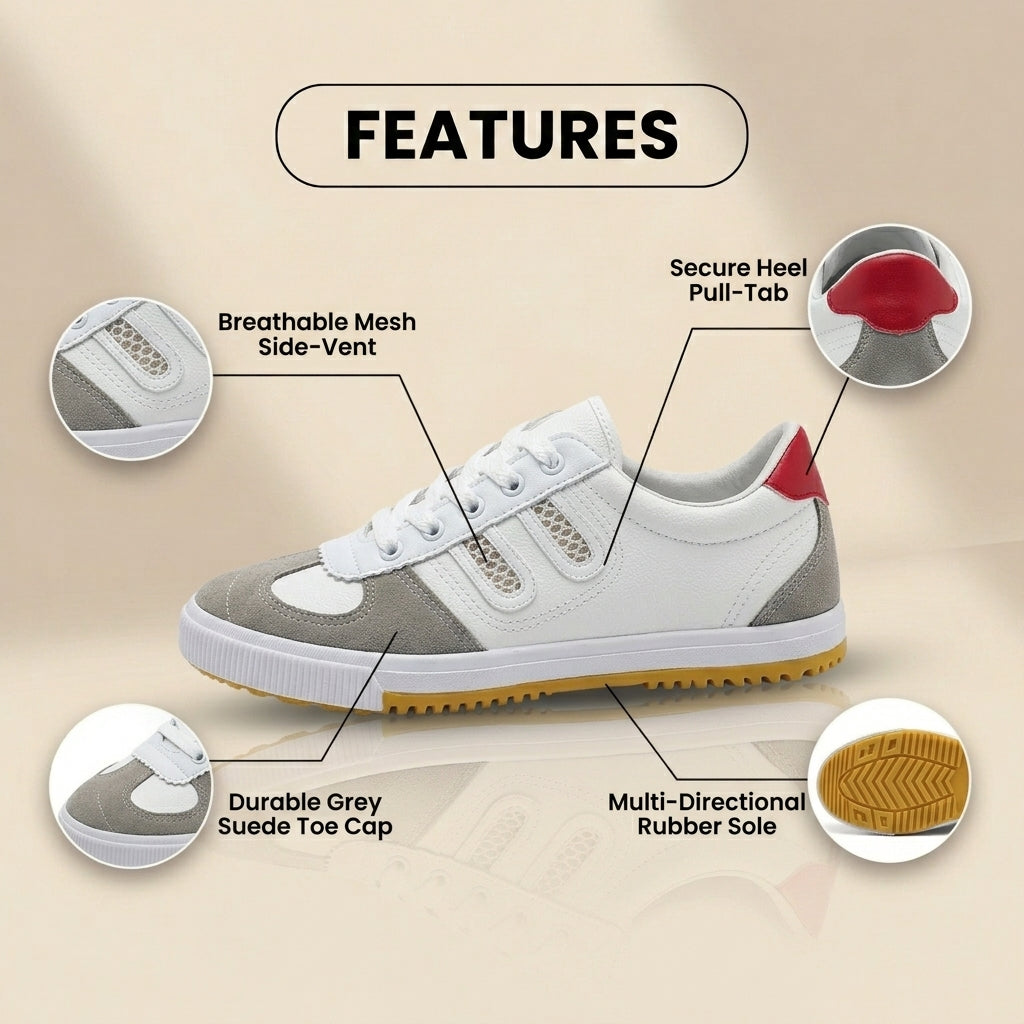 Vintage Geïnspireerde Orthopedische Sneakers