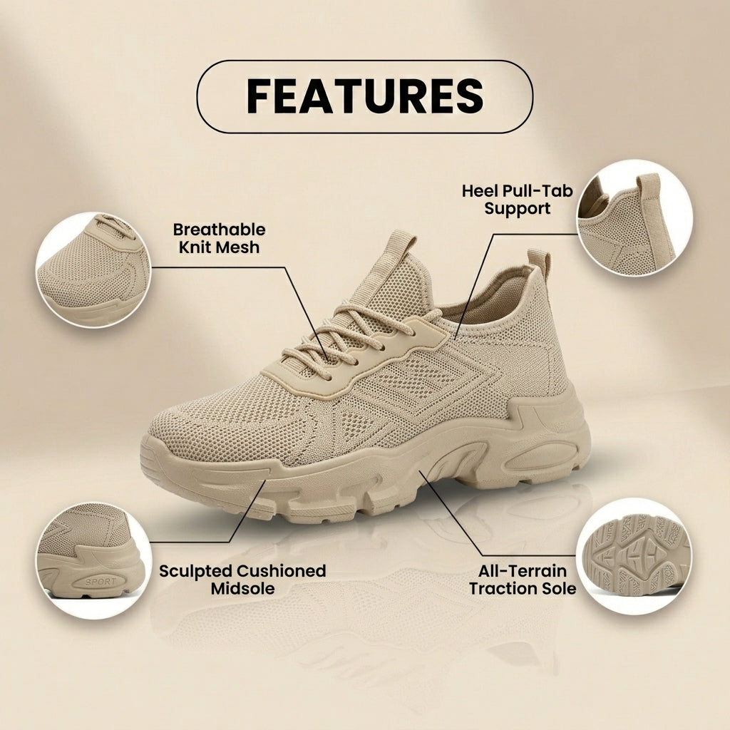 Stijlvolle Orthopedische Sneakers voor Elke Gelegenheid