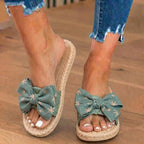 Dark green [2288 cloth flower bow]]